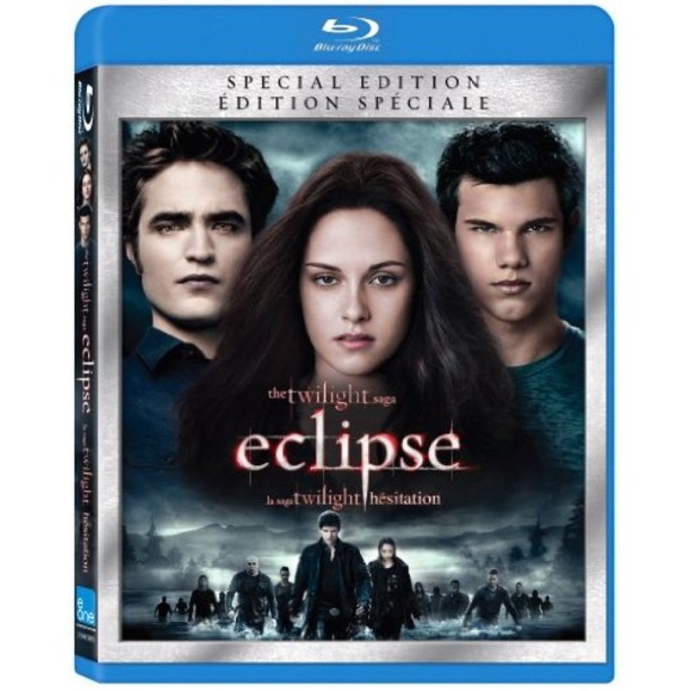 The Twilight Saga: Eclipse (Blu-ray/DVD, 2010) Action Romance Fantasy DVD Movie